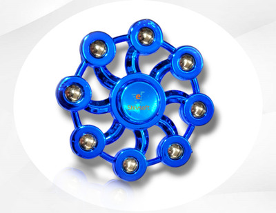 Shivsoft Staked Wind Spinner(Blue)