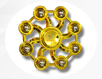 Shivsoft Staked Wind Spinner(Gold)