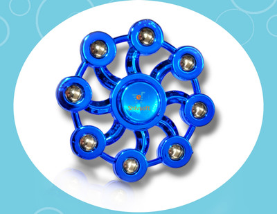 Shivsoft Staked Wind Spinner(Blue)