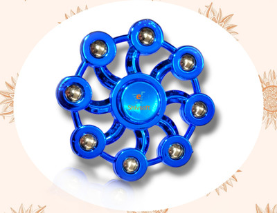 Shivsoft Staked Wind Spinner(Blue)