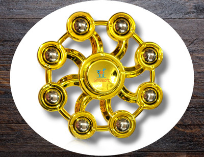 Shivsoft Staked Wind Spinner(Gold)