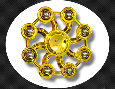 Shivsoft Staked Wind Spinner(Gold)