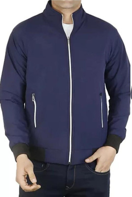 APRILLA WNC_NAVY_L Solid Men Wind Cheater
