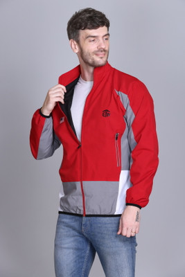 eWools Self Design Men Wind Cheater