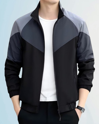 KOMAL ENTERPRISES Solid Men Wind Cheater
