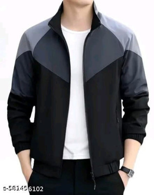 MAARVIK Colorblock Men Wind Cheater