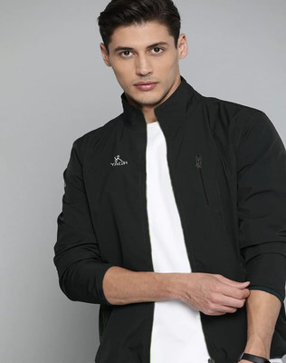 Yaqr Men Solid Windcheater Jacket with 3 Zipper Pockets | Windproof Wear Solid Men Wind Cheater
