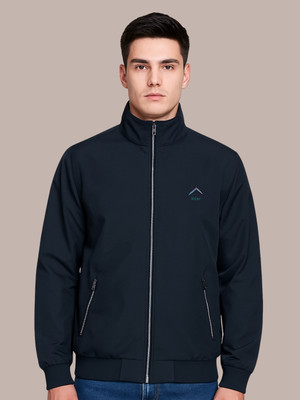 SANTMARCO Solid Men Wind Cheater