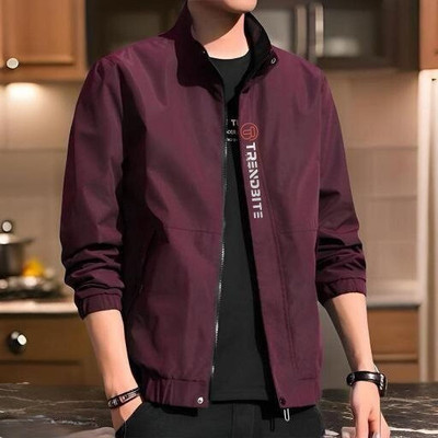 MAARVIK Printed Men Wind Cheater