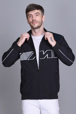 eWools Self Design Men Wind Cheater