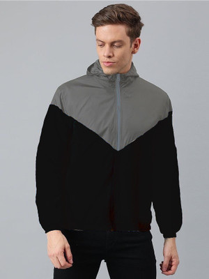 Eddicted Eddicted Solid Colorblock Trending Men Wind Cheater For Winterwear Colorblock Men Wind Cheater
