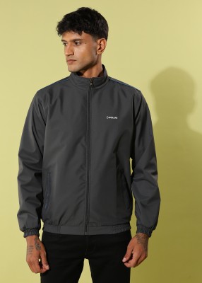 Dollar Lightweight Open Front Solid Men Wind Cheater