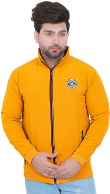 E-MAX Casual Windcheater For Mens Solid Men Wind Cheater