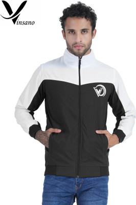 vinsano cut work windcheater Chevron/Zig Zag Men Wind Cheater