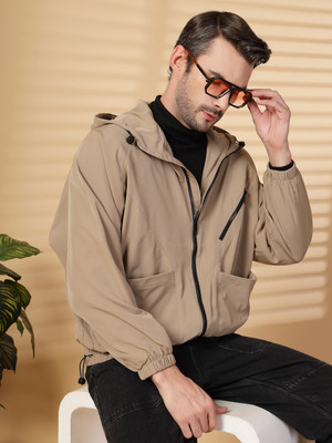CHKOKKO Full Sleeve Solid Men Jacket