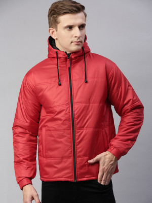 UNSULLY Solid Men Wind Cheater