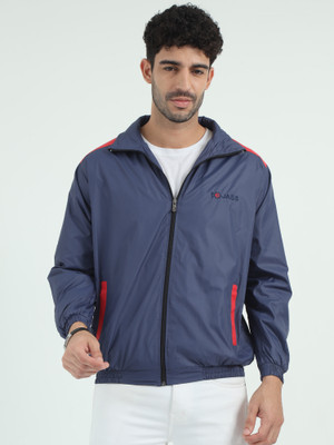 VROJASS Super Self Design Men Wind Cheater