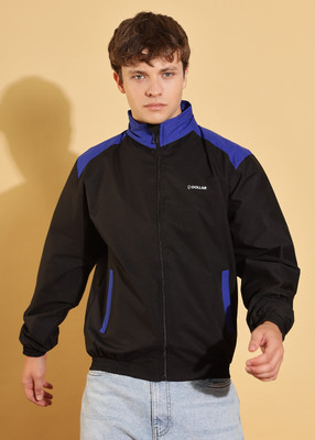 Dollar Lightweight Open Front Solid Men Wind Cheater