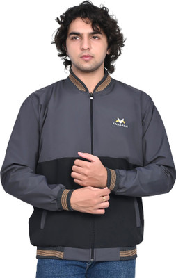 FABARSH Men’s Lightweight Windcheater Solid Men Wind Cheater