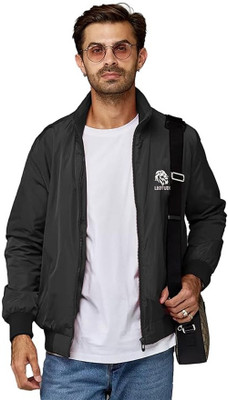 Leotude Solid Men Wind Cheater