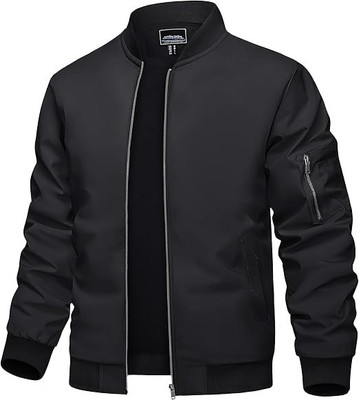 Luke Fashion Solid Men Wind Cheater