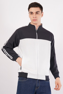 VESBHUSHA Solid Men Wind Cheater