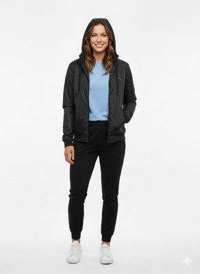 SOUNIK FASHION SDS Solid Women Wind Cheater