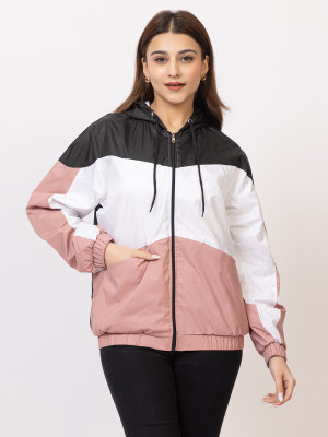 TRANDT DUDE Full Sleeve Colorblock Women Jacket