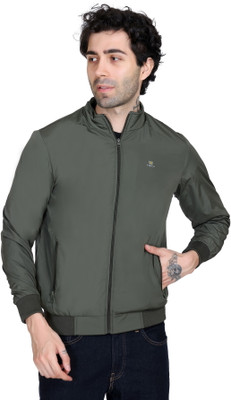 KAZZ Solid Men Wind Cheater