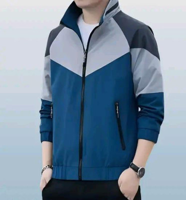 APPRECIATE Men's Nylon Windcheater Jacket for Winter Wear Solid Men Wind Cheater