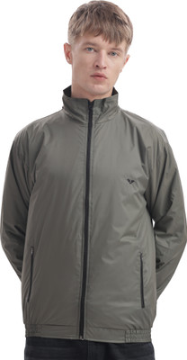 UNSULLY Solid Men Wind Cheater