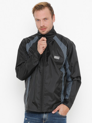 PLUTUS Solid Men Wind Cheater