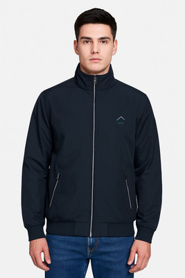 HouseOfCommon Solid Men Wind Cheater