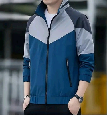 HouseOfCommon Colorblock Men Wind Cheater