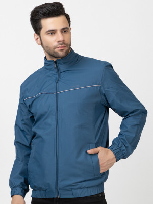 Yaqr Full Sleeve Windcheater For Men's ( Model Size L ) Solid Men Wind Cheater