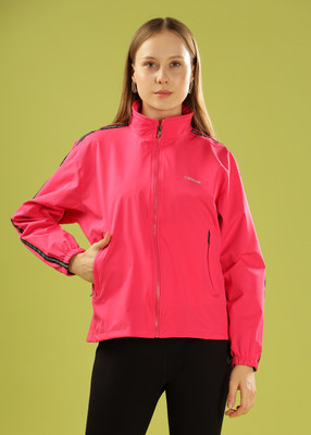 Dollar Polyester Round Neck Solid Women Wind Cheater deal from flipkart