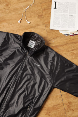 Dollar Lightweight Open Front Solid Men Wind Cheater