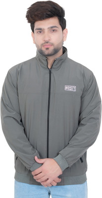 E-MAX Casual Windcheater For Mens Solid Men Wind Cheater
