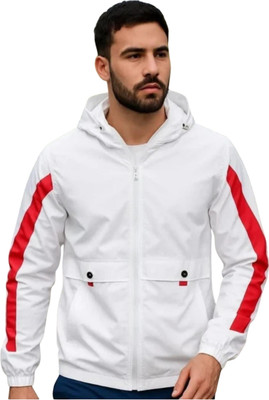 MATIKA MENS STYLISH JACKET Striped Men Wind Cheater