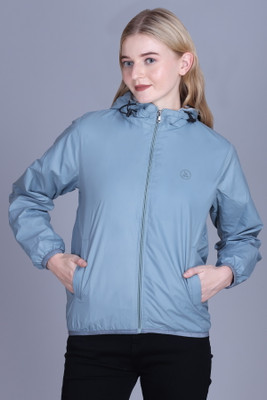 TRANDT DUDE K5213 Solid Women Wind Cheater