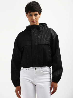 Calvin Klein Jeans Printed Women Wind Cheater