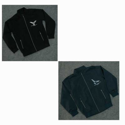 Omm Solid Men Wind Cheater