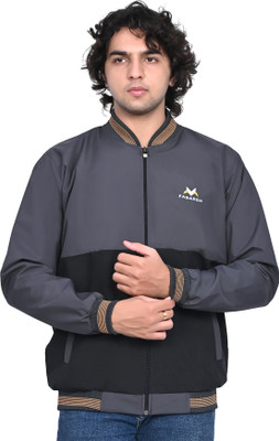 FABARSH Men’s Lightweight Windcheater Solid Men Wind Cheater
