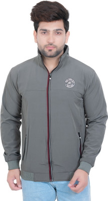 E-MAX Casual Windcheater For Mens Solid Men Wind Cheater