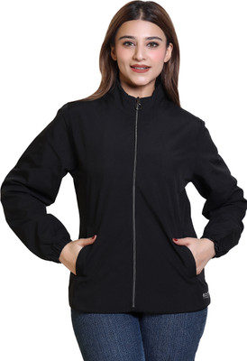 AZF Solid Women Wind Cheater