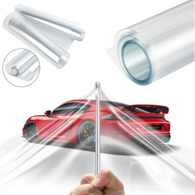 zeepzone Wrap for Car & Bike(Transparent)