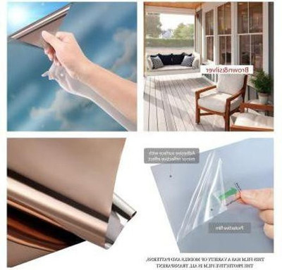 COSMOS STAR Residential, Commercial, Automotive Window Film(Brown, Silver)