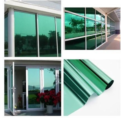 COSMOS STAR Commercial, Residential, Automotive Window Film(Silver, Green)