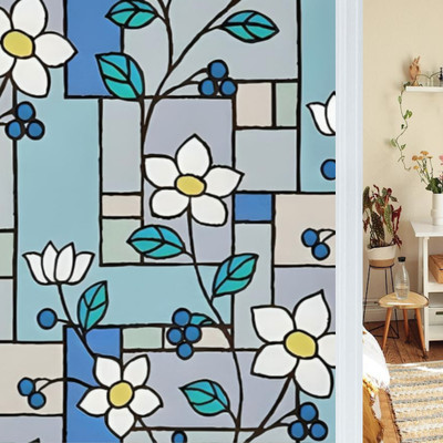 Luchipo Vinyl Nature Multicolor Wallpaper(L x W: 30.48 cm x 304.8 cm)