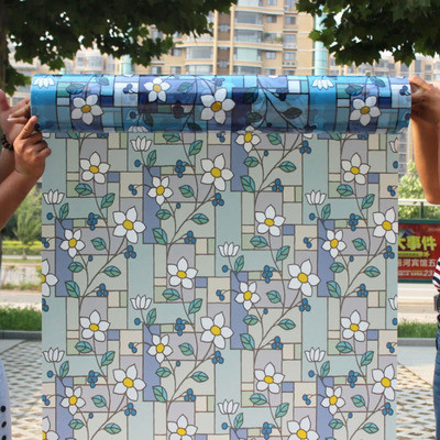 HOME13 Commercial, Residential Window Film(Blue, White)